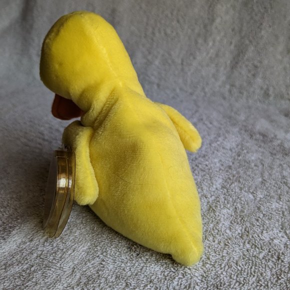Quackers the Duck 1993 Original Beanie Babies NWT - Picture 4 of 8